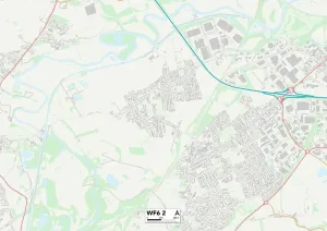 Wakefield WF6 2 Postcode Sector Print Map