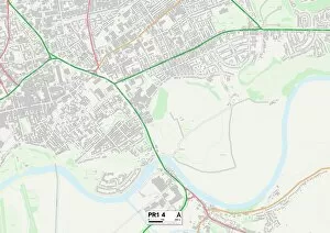 Alexandra Street Collection: Preston PR1 4 Map