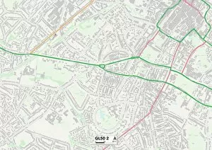 Alexandra Street Collection: Tewkesbury GL50 2 Map