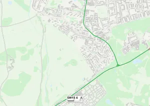 Wandsworth SW15 4 Map Wandsworth SW15 4 Map