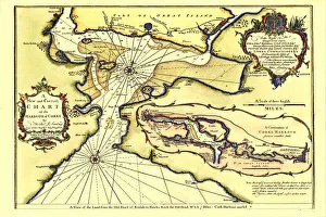 Early Coastal Survey Map of Chart of the Harbour of Cork 1759 Early Coastal Survey Map of Chart of the Harbour of Cork 1759