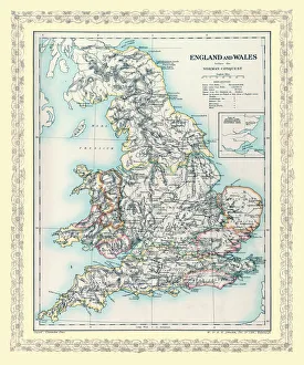 Map of England and Wales as it appeared before the Norman Conquest Map of England and Wales as it appeared before the Norman Conquest