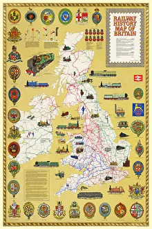Pictorial History Railway Map of Britain Pictorial History Railway Map of Britain
