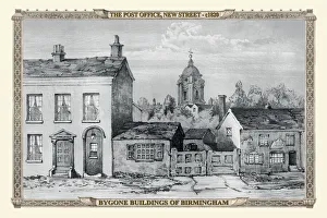 View of The Post Office, New Street Birmingham 1829 View of The Post Office, New Street Birmingham 1829