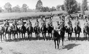 No 1 Squadron B Troop of the South Staffordshire Yeomanry seen here on exercise before No 1 Squadron B Troop of the South Staffordshire Yeomanry seen here on exercise before