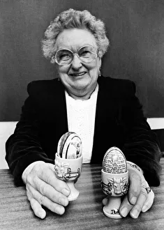 For 10 years, two beautifully painted Easter eggs have given pensioner Elsie Whitby a lot For 10 years, two beautifully painted Easter eggs have given pensioner Elsie Whitby a lot