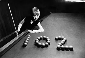 13 year old Stephen Hendry poses for the camera after recently hitting a break of 102 13 year old Stephen Hendry poses for the camera after recently hitting a break of 102