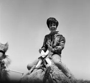 16 year old pop singer Helen Shapiro on holiday in Majorca 16 year old pop singer Helen Shapiro on holiday in Majorca