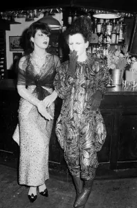18-year-old Jayne Sparke and 19-year-old Richard Wakefield at the Blitz Club in Covent 18-year-old Jayne Sparke and 19-year-old Richard Wakefield at the Blitz Club in Covent