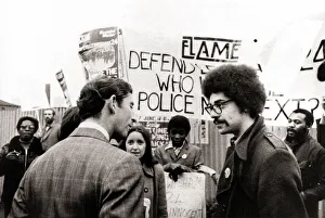 1970's Demonstrations / Protests - June 1977 Prince Charles speaks to young 1970's Demonstrations / Protests - June 1977 Prince Charles speaks to young