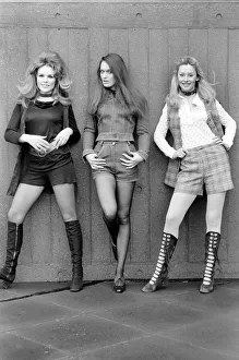 1970's Fashion: Shorts. January 1971 71-00161-003 1970's Fashion: Shorts. January 1971 71-00161-003