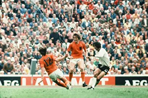 1974 World Cup Final at the Olympic Stadium in Munich. West Germany 2 v Holland 1 1974 World Cup Final at the Olympic Stadium in Munich. West Germany 2 v Holland 1