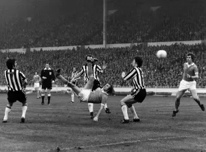 1976 League Cup Final at Wembley Stadium. Manchester city 2 v Newcastle United 1 1976 League Cup Final at Wembley Stadium. Manchester city 2 v Newcastle United 1