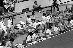 Images Dated 19th July 1976: The 1976 Summer Olympics in Montreal, Canada. Pictured, Romanias gymnastic team