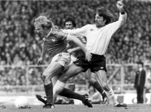 1978 League Cup Final at Wembley Stadium. Nottingham Forest 0 v Liverpool 0 1978 League Cup Final at Wembley Stadium. Nottingham Forest 0 v Liverpool 0