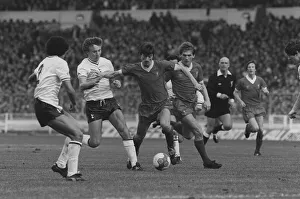 1982 Milk Cup Final at Wembley Stadium. Liverpool 3 v Tottenham Hotspur 1 1982 Milk Cup Final at Wembley Stadium. Liverpool 3 v Tottenham Hotspur 1