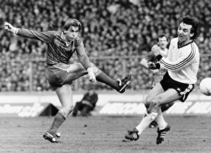 1983 Milk Cup Final at Wembley Stadium. Liverpool 2 v Manchester United 1 1983 Milk Cup Final at Wembley Stadium. Liverpool 2 v Manchester United 1