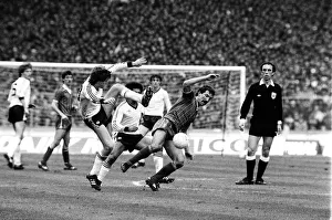 1983 Milk Cup Final at Wembley Stadium Manchester United 1 v Liverpool 2 1983 Milk Cup Final at Wembley Stadium Manchester United 1 v Liverpool 2