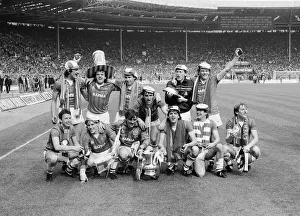 1984 FA Cup Final at Wembley Stadium. Watford 0 v Everton 2 1984 FA Cup Final at Wembley Stadium. Watford 0 v Everton 2