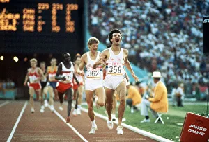 1984 Olympic Games in Los Angeles, USA. Mens Athletics 1984 Olympic Games in Los Angeles, USA. Mens Athletics