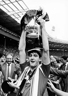 1985 FA Cup Final at Wembley Stadium. Everton 0 v Manchester United 1 after extra 1985 FA Cup Final at Wembley Stadium. Everton 0 v Manchester United 1 after extra