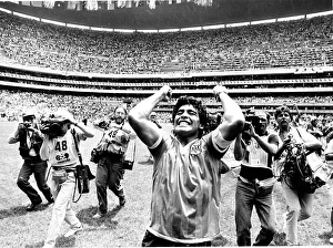 1986 World Cup Quarter Final in Mexico City June 1986 England 1 v Argentina 2 1986 World Cup Quarter Final in Mexico City June 1986 England 1 v Argentina 2