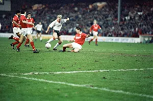1990 FA Cup Third Round match at The City Ground. Nottingham Forest 0 v Manchester 1990 FA Cup Third Round match at The City Ground. Nottingham Forest 0 v Manchester