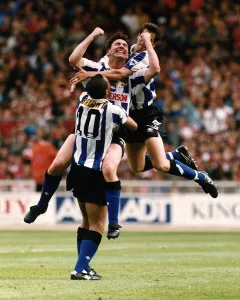 1993 FA Cup Final at Wembley Stadium. Arsenal 1 v Sheffield Wednesday 1 1993 FA Cup Final at Wembley Stadium. Arsenal 1 v Sheffield Wednesday 1