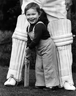 2-year-old Arran is the son of England cricketer David Steele 2-year-old Arran is the son of England cricketer David Steele