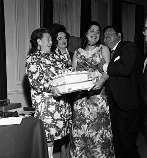 23-year-old Mrs Janis Calvert from Ruislip won the Clifton Slimline Fashion model 23-year-old Mrs Janis Calvert from Ruislip won the Clifton Slimline Fashion model