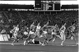 800 metres Olympic final in the Grand Arena of the Central Lenin Stadium Moscow Olympics 800 metres Olympic final in the Grand Arena of the Central Lenin Stadium Moscow Olympics