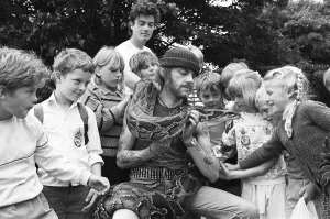 An 8st killer snake was let loose at Kirkburton CofE Primary School An 8st killer snake was let loose at Kirkburton CofE Primary School