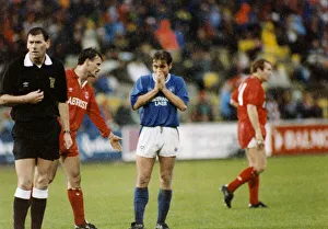 Aberdeen 0 v Glasgow Rangers 0 Scottish Premier Division match at Pittodrie Stadium Aberdeen 0 v Glasgow Rangers 0 Scottish Premier Division match at Pittodrie Stadium