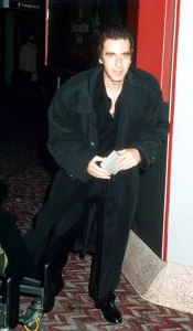 Actor Al Pacino at Heathrow Airport November 1989 Actor Al Pacino at Heathrow Airport November 1989