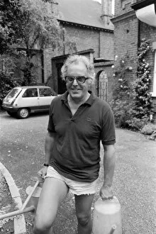 Images Dated 8th June 1980: Actor Brian Rix working in his garden, he is to be the new General Secretary of National