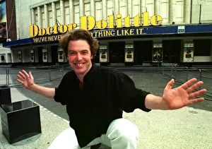 Actor Bryan Smythe who is appearing in the musical Dr Dolittle is standing outside Actor Bryan Smythe who is appearing in the musical Dr Dolittle is standing outside
