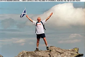 Actor Chris Chittell on top of Ben Nevis June 1998 Actor Chris Chittell on top of Ben Nevis June 1998