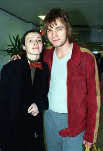 Actor Ewan McGregor and his wife Eve arrive at Glasgow Airport for the Film Festival Actor Ewan McGregor and his wife Eve arrive at Glasgow Airport for the Film Festival