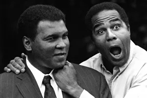 Actor Geoffrey C Ewing actor with former American world champion boxer Muhammad Ali Actor Geoffrey C Ewing actor with former American world champion boxer Muhammad Ali