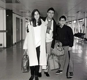 Actor Ian McShane and his children Morgan, 11, and Kate, 15 Actor Ian McShane and his children Morgan, 11, and Kate, 15