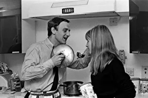 Actor John Thaw has been his own chef for many years. He sometimes thinks he is better Actor John Thaw has been his own chef for many years. He sometimes thinks he is better