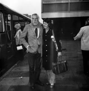 Actor Lee Marvin and Family. February 1975 75-01068 Actor Lee Marvin and Family. February 1975 75-01068