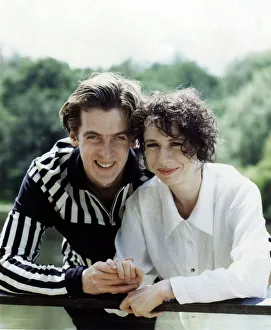 Actor Peter Capaldi and his actress girlfriend Elaine Collins Actor Peter Capaldi and his actress girlfriend Elaine Collins
