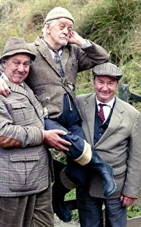 Peter Sallis with Michael Aldridge and Bill Owen Print 1989