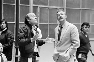 Actor Sean Connery and Director Richard Lester on the set of 'Cuba' in Cadiz Actor Sean Connery and Director Richard Lester on the set of 'Cuba' in Cadiz