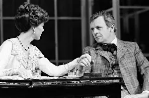 Actor Sir Anthony Hopkins with Actress Samantha Eggar in a scene from Arthur Actor Sir Anthony Hopkins with Actress Samantha Eggar in a scene from Arthur