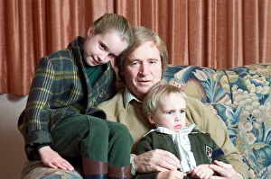 Actor William Roache with two of his children, James and Verity. 1st November 1989 Actor William Roache with two of his children, James and Verity. 1st November 1989
