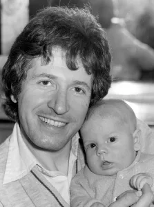 Actor and writer George Layton with his son Daniel. 1st May 1980 Actor and writer George Layton with his son Daniel. 1st May 1980