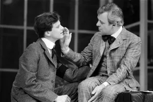 Actors Sir Anthony Hopkinsand Colin Firth in a scene from Arthur Schnitzler' Actors Sir Anthony Hopkinsand Colin Firth in a scene from Arthur Schnitzler'