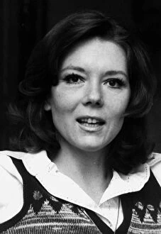 Images Dated 1st September 1974: Actress Diana Rigg 1974